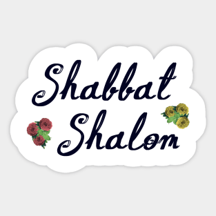 Shabbat Shalom Sticker